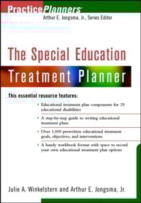 Special Education Treatment Planner