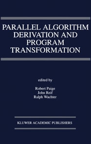 Parallel Algorithm Derivation and Program Transformation