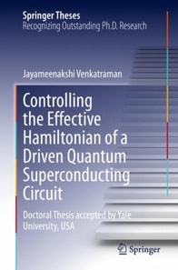 Controlling the Effective Hamiltonian of a Driven Quantum Superconducting Circuit