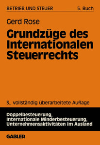 Grundzüge des Internationalen Steuerrechts