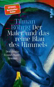 Der Maler und das reine Blau des Himmels