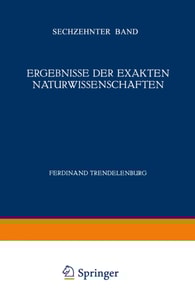 Ergebnisse der Exakten Naturwissenschaften