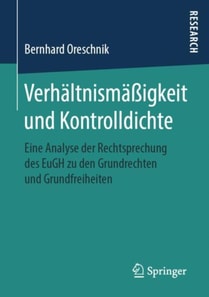 Verhältnismäßigkeit und Kontrolldichte
