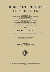 Chemisch-Technische Vorschriften