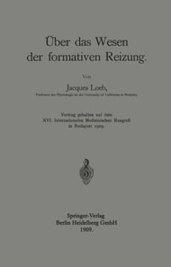 Über das Wesen der formativen Reizung