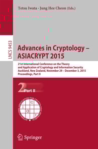 Advances in Cryptology - ASIACRYPT 2015