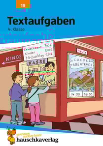 Mathe 4. Klasse Übungsheft - Textaufgaben