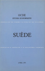 Etudes economiques de l'OCDE : Suede 1971