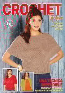 Crochet Top Down Teje en una sola Pieza