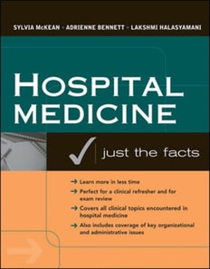 Hospital Medicine: Just The Facts