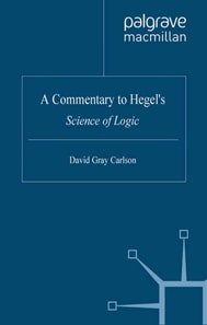 Commentary to Hegel's Science of Logic