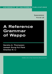 Reference Grammar of Wappo