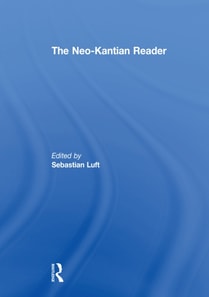 Neo-Kantian Reader
