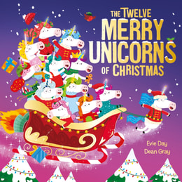 Twelve Merry Unicorns of Christmas