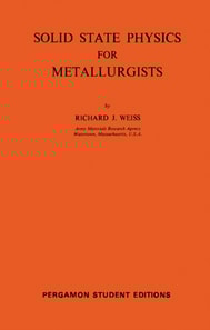 Solid State Physics for Metallurgists