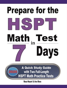 Prepare for the HSPT Math Test in 7 Days