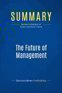 Summary: The Future of Management