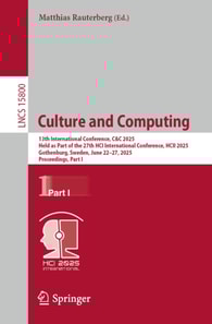 Culture and Computing