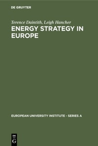 Energy Strategy in Europe