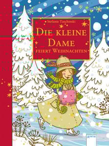 Die kleine Dame feiert Weihnachten