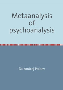 Metaanalysis of psychoanalysis