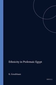 Ethnicity in Ptolemaic Egypt