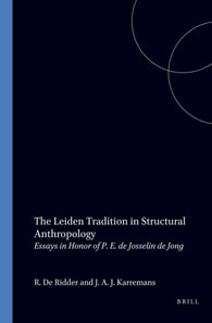 Leiden Tradition in Structural Anthropology