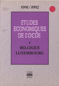 Etudes economiques de l'OCDE : Belgique 1992