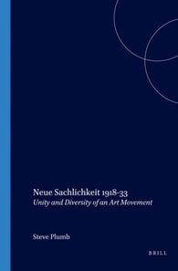 Neue Sachlichkeit 1918-33