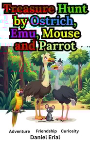 Treasure Hunt by Ostrich, Emu, Mouse and Parrot