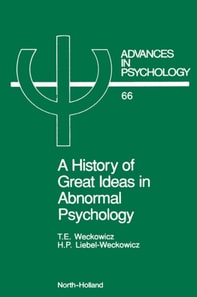 History of Great Ideas in Abnormal Psychology