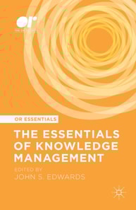 Essentials of Knowledge Management