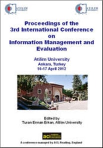 Proceedings of the 3rd International Conference on Information Management and Evauation : ICIME 2012