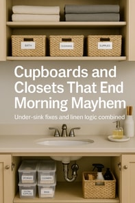 Cupboards and Closets That End Morning Mayhem