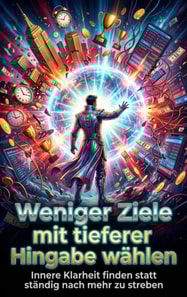 Weniger Ziele mit tieferer Hingabe wahlen