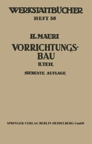 Der Vorrichtungsbau