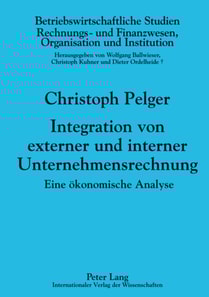 Integration von externer und interner Unternehmensrechnung