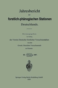 Jahresbericht der forstlich-phänologischen Stationen Deutschlands