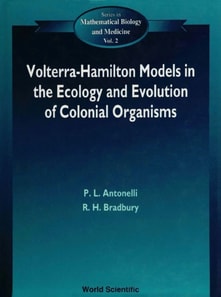 Volterra-hamilton Models In The Ecology And Evolution Of Colonial Organisms