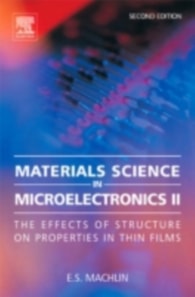 Materials Science in Microelectronics II
