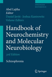 Handbook of Neurochemistry and Molecular Neurobiology