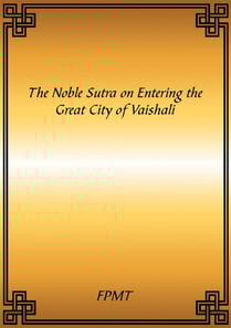 Sutra for Entering the City of Vaishali eBook