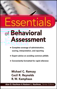 Essentials of Behavioral Assessment