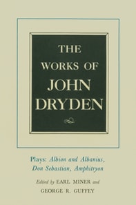 Works of John Dryden, Volume XV