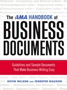 AMA Handbook of Business Documents