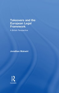Takeovers and the European Legal Framework
