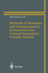 Methods of Moments and Semiparametric Econometrics for Limited Dependent Variable Models