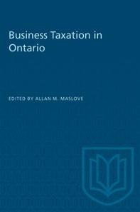 Business Taxation in Ontario