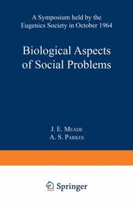 Biological Aspects of Social Problems