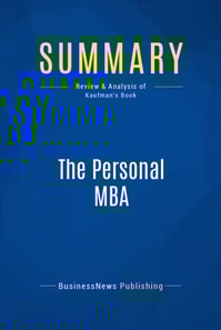 Summary: The Personal MBA